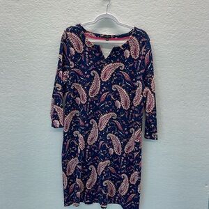 Talbots Paisley Dress